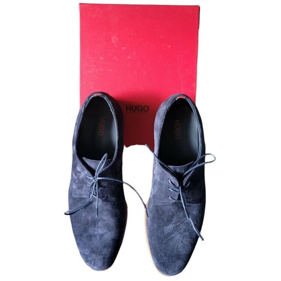 HUGO Boss Men's Suede Oxford Shoes. Size 6 - Picture 2 of 8